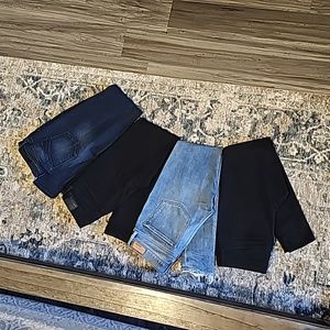 Denim skinny jeggings bundle